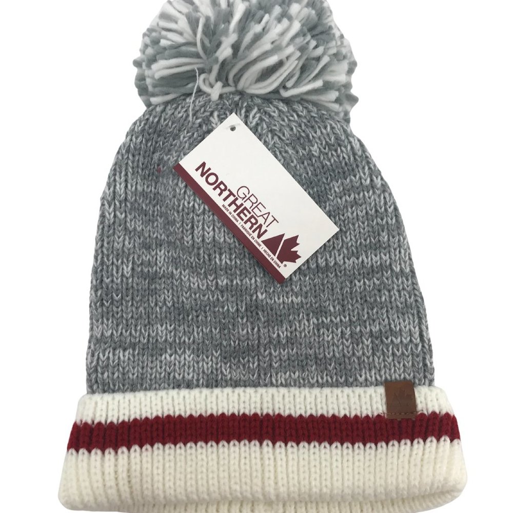 Great Northern | Women's Knit Toque | Outdoor | Winterweat | Grey |  One Size
